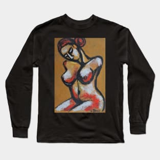 Earth Goddess - Front Long Sleeve T-Shirt